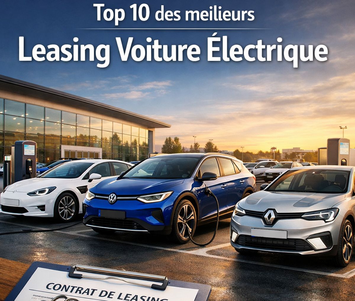 Top 10 des meilleurs leasing pour voiture électrique en 2026